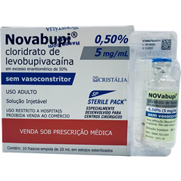 Novabupi Sin Vasoconstrictor