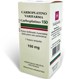 Carboplatino Varifarma 150
