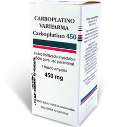 Carboplatino Varifarma 450