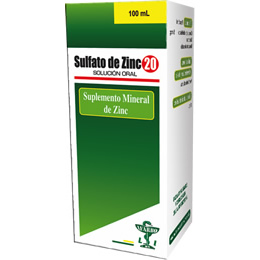 Sulfato de Zinc 20