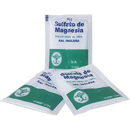 Sulfato de Magnesia Polvo - INFOMERC Vademécum Farmacéutico Bolivia
