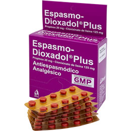 Espasmo Dioxadol Plus Comprimidos Recubiertos INFOMERC Vadem cum Espasmo Dioxadol Plus Comprimidos Recubiertos INFOMERC Vadem cum