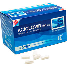 Aciclovir 800 mg