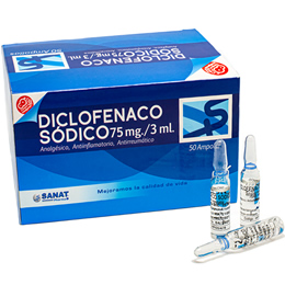 Diclofenaco Sódico 75 mg/3 ml