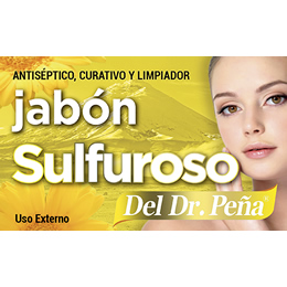 Jabón Sulfuroso Dr. Peña