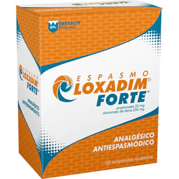 Espasmo Loxadim Forte Comprimidos Recubiertos INFOMERC Vadem cum Espasmo Loxadim Forte Comprimidos Recubiertos INFOMERC Vadem cum