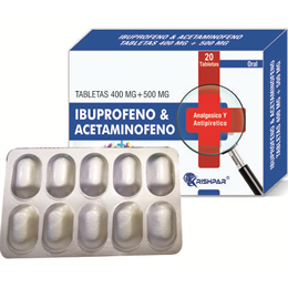 Ibuprofeno; Acetaminofeno