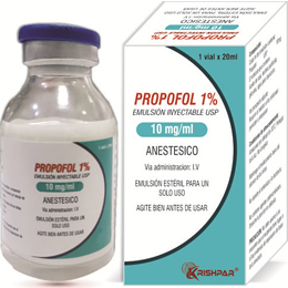 Propofol Emulsión inyectable - INFOMERC Vademécum Farmacéutico Bolivia