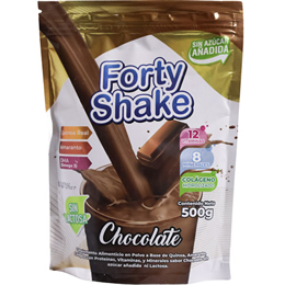 Forty Shake sin Azúcar Añadida