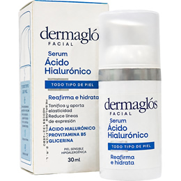 Dermaglós Facial Serum con Ácido Hialurónico